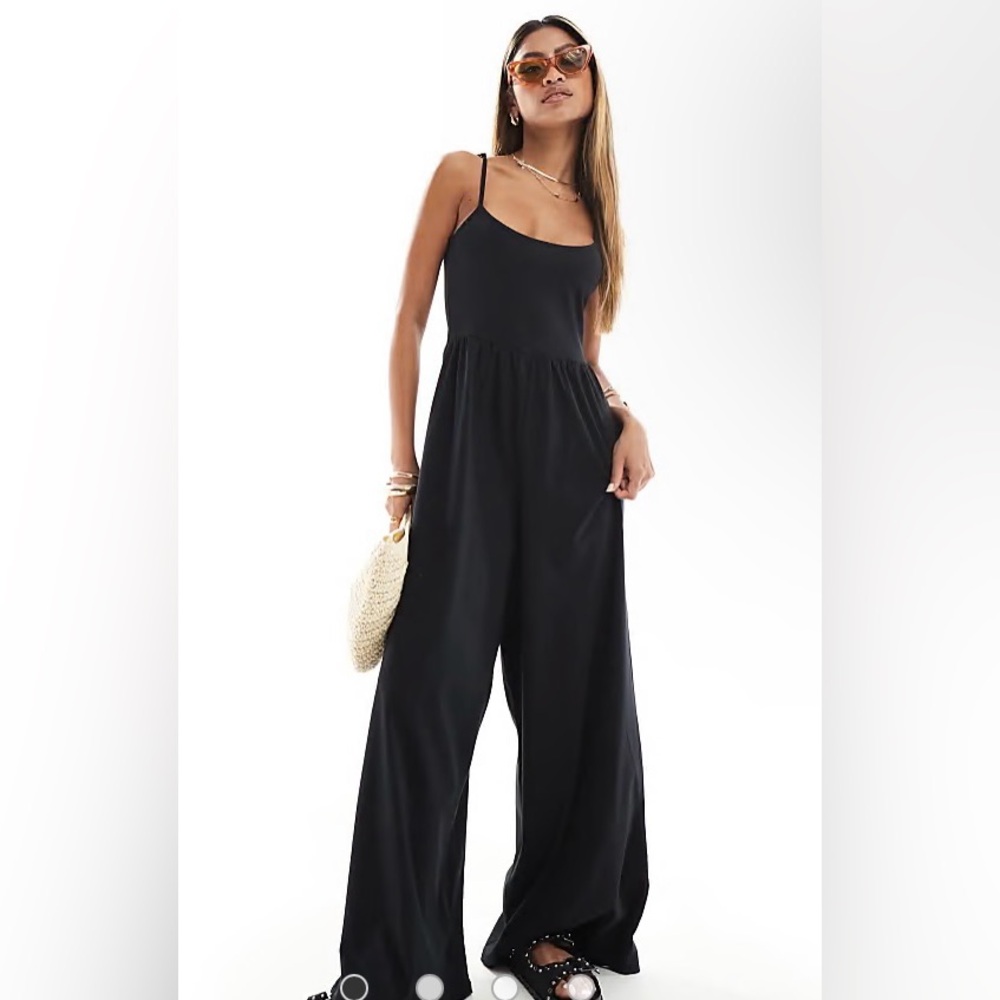 Asos wide leg jumpsuit, 14